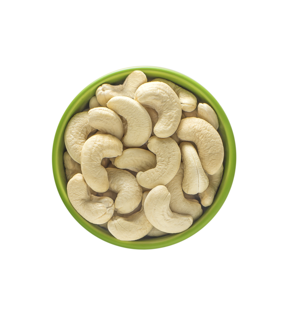 Pic credits to Alphonsa Cashew Industries. It depicts the best quality cashews around the world.