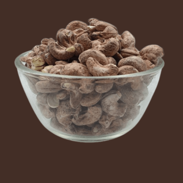 Pic credits to Deligos. This picture denotes Borma cashews.